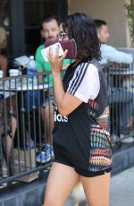 VANESSA HUDGENS Out and About in Beverly Hills 07/13/2016