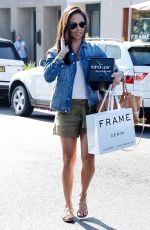 VANESSA LACHEY Shopping at Frame Denim in Hollywood 07/08/2016