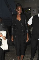 VENUS WILLIAMS at Tape Nightclub in London 01/11/2016