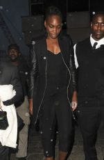 VENUS WILLIAMS at Tape Nightclub in London 01/11/2016