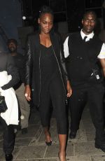 VENUS WILLIAMS at Tape Nightclub in London 01/11/2016