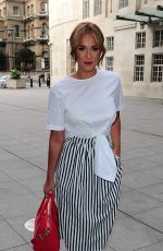 VICKY PATTISON Arriving at BBC Radio 1 Studios in London 07/28/2016