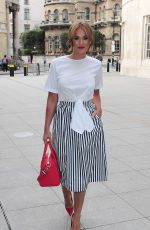 VICKY PATTISON Arriving at BBC Radio 1 Studios in London 07/28/2016