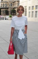 VICKY PATTISON Arriving at BBC Radio 1 Studios in London 07/28/2016