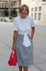 VICKY PATTISON Arriving at BBC Radio 1 Studios in London 07/28/2016