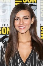 VICTORIA JUSTICE at The Rocky Horror Picture Show Press Line at Comic-con in San Diego 07/21/2016