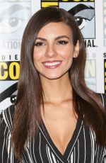 VICTORIA JUSTICE at The Rocky Horror Picture Show Press Line at Comic-con in San Diego 07/21/2016