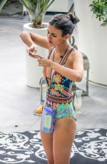 VICTORIA JUSTICE in Swimsuit at a Pool in South Beach 07/16/2016