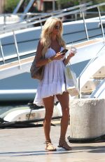 VICTORIA SILVSTEDT Out in St Tropez 07/17/2016