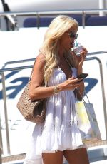 VICTORIA SILVSTEDT Out in St Tropez 07/17/2016