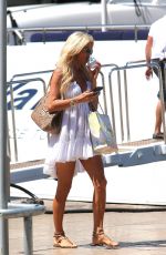 VICTORIA SILVSTEDT Out in St Tropez 07/17/2016