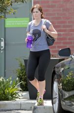 XOOEY DESCHANEL Leaves a Gym in Los Angeles 07/12/1206