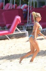 ZARA HOLLAND in Bikini at Sandy Lane Beach in Barbados 07/29/2016