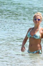 ZARA HOLLAND in Bikini at Sandy Lane Beach in Barbados 07/29/2016