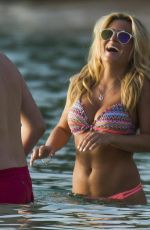 ZARA HOLLAND in Bikini on the Beach in Barbados 07/27/2016