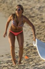 ZARA HOLLAND in Bikini on the Beach in Barbados 07/27/2016