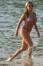 ZARA HOLLAND in Bikini on the Beach in Barbados 07/27/2016