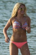 ZARA HOLLAND in Bikini on the Beach in Barbados 07/27/2016