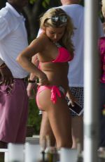 ZARA HOLLAND in Bikini on the Beach in Barbados 07/27/2016
