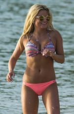 ZARA HOLLAND in Bikini on the Beach in Barbados 07/27/2016