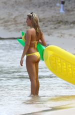 ZARA HOLLAND in Bikini on the Beach in Barbados 07/28/2016