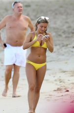 ZARA HOLLAND in Bikini on the Beach in Barbados 07/28/2016