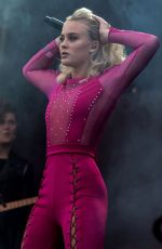 ZARA LARSSON Performs at Bravella Festival in Sweden 06/30/2016