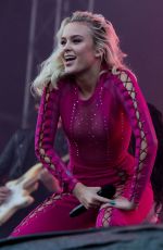 ZARA LARSSON Performs at Bravella Festival in Sweden 06/30/2016