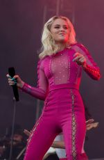 ZARA LARSSON Performs at Bravella Festival in Sweden 06/30/2016