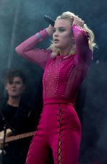 ZARA LARSSON Performs at Bravella Festival in Sweden 06/30/2016