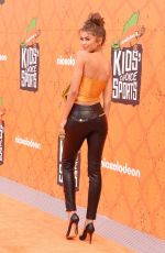 ZENDAYA COLEMAN at Nickelodeon Kids Choice Sports Awards 07/14/2016