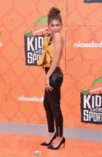 ZENDAYA COLEMAN at Nickelodeon Kids Choice Sports Awards 07/14/2016