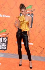 ZENDAYA COLEMAN at Nickelodeon Kids Choice Sports Awards 07/14/2016