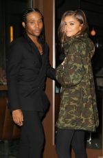 ZENDAYA COLEMAN Out for Dinner in New York 07/18/2016