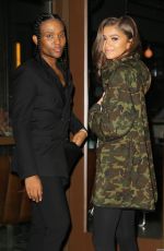 ZENDAYA COLEMAN Out for Dinner in New York 07/18/2016