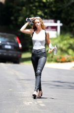 ABBY CHAMPION Out and About in Los Angeles 08/05/2016