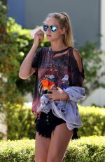 ABBY CHAMPION Out in Los Angeles 08/15/2016