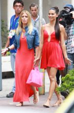 ADRIANA LIMA in Red Dress Out in Rio De Janeiro 08/03/2016