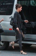 ADRIANA LIMA Lading a Van in Rio De Janeiro 08/09/2016
