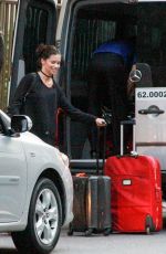ADRIANA LIMA Lading a Van in Rio De Janeiro 08/09/2016