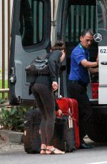 ADRIANA LIMA Lading a Van in Rio De Janeiro 08/09/2016