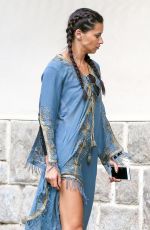 ADRIANA LIMA Out in Rio De Janeiro 08/04/2016