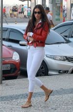 ADRIANA LIMA Out in Rio De Janeiro 08/05/2016