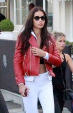 ADRIANA LIMA Out in Rio De Janeiro 08/05/2016