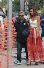 ALESSANDRA AMBROSIO and ADRIANA LIMA at Confeitaria Colombo in Rio De Janeiro 08/03/2016