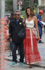 ALESSANDRA AMBROSIO and ADRIANA LIMA at Confeitaria Colombo in Rio De Janeiro 08/03/2016