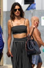 ALESSANDRA AMBROSIO and ADRIANA LIMA Out in Rio 08/08/2016