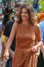 ALESSANDRA AMBROSIO and ADRIANA LIMA Out in Rio 08/08/2016