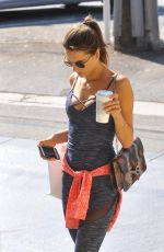 ALESSANDRA AMBROSIO at Brentwood Country Mart 08/23/2016
