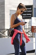ALESSANDRA AMBROSIO at Brentwood Country Mart 08/23/2016